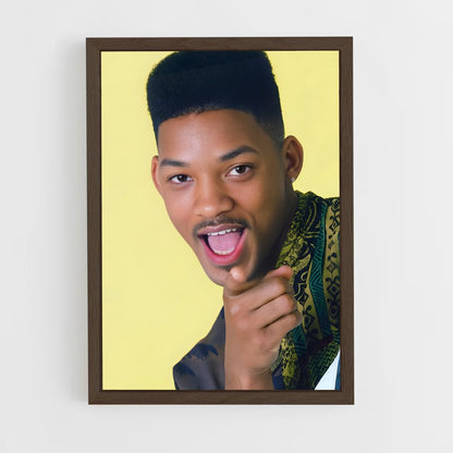 ap-will smith-3 cadre Bois foncé