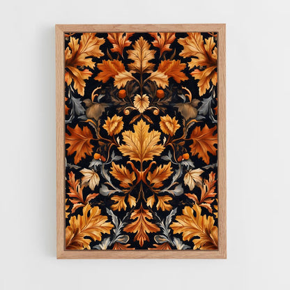 ap-william morris patterns-4 cadre Bois clair