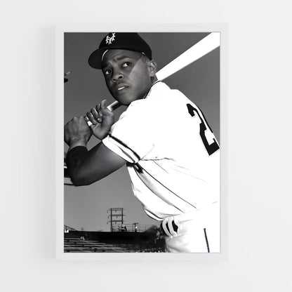 ap-willie mays-1 cadre Blanc
