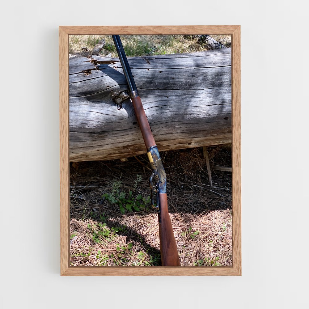 ap-winchester rifle-1 cadre Bois clair