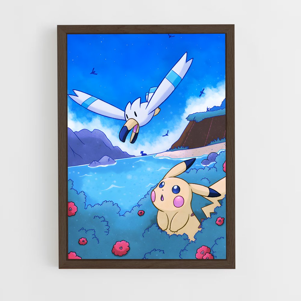 ap-wingull-1 cadre Bois foncé