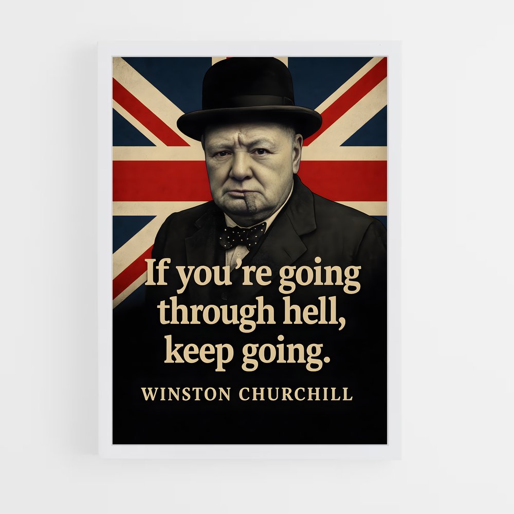 ap-winston churchill-1 cadre Blanc