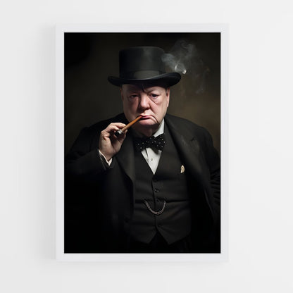 ap-winston churchill-4 cadre Blanc