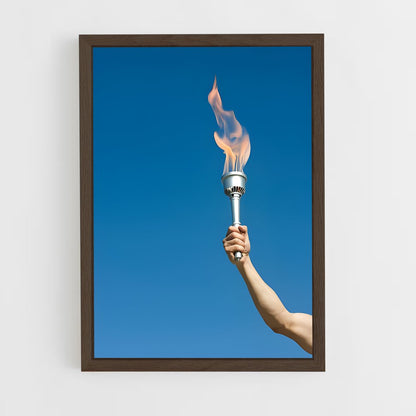 ap-winter olympics-3 cadre Bois foncé