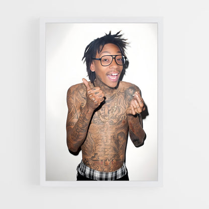 ap-wiz khalifa-3 cadre Blanc