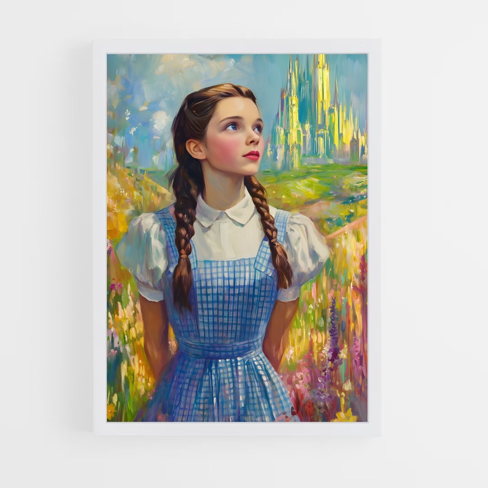ap-wizard of oz-11 cadre Blanc
