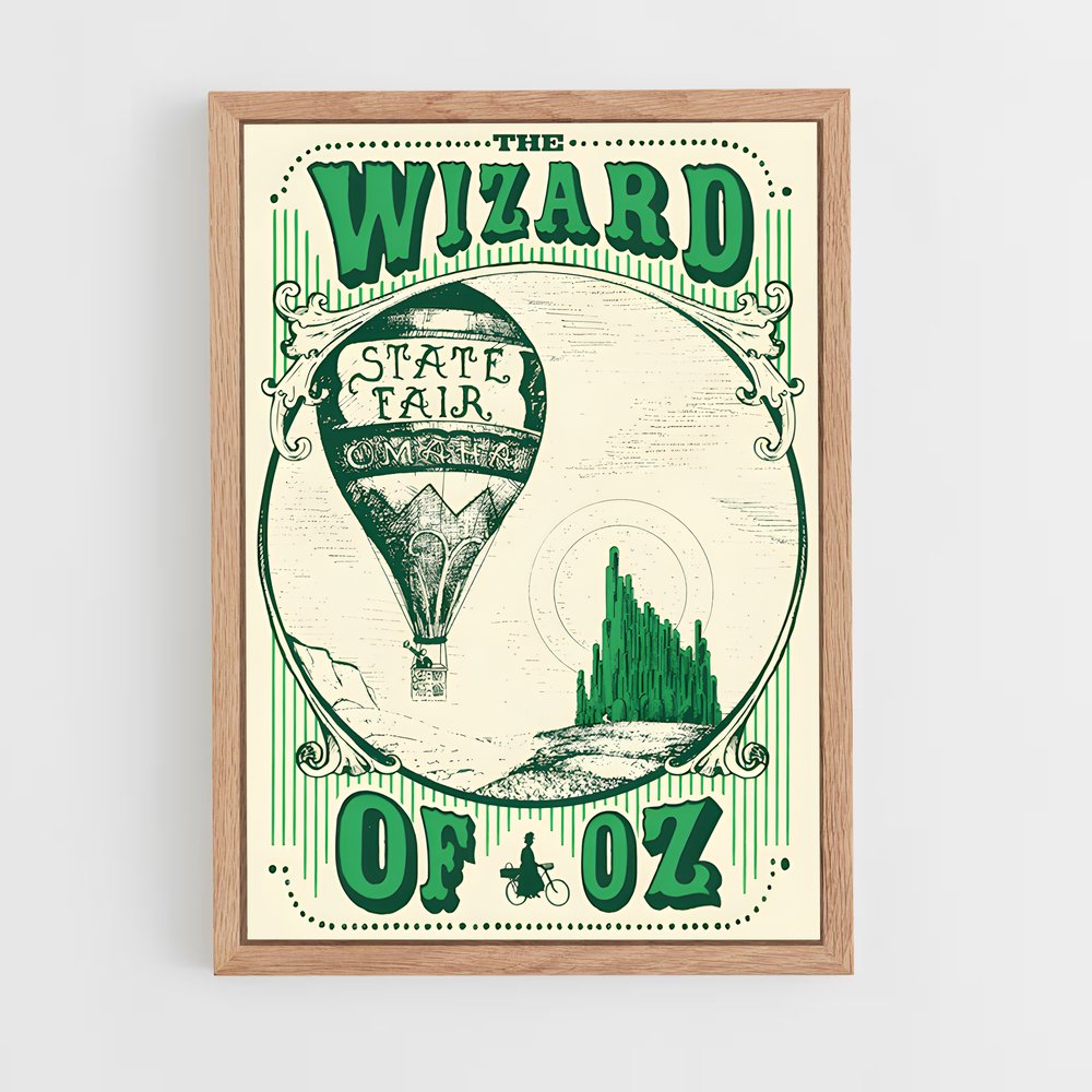 ap-wizard of oz-5 cadre Bois clair