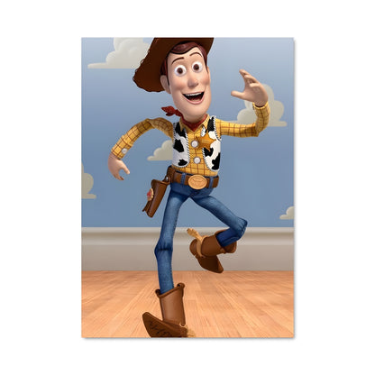 Poster Cowboy Cartoon