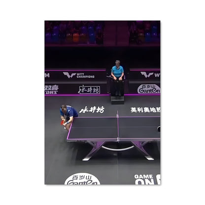 Poster Duel de Ping Pong