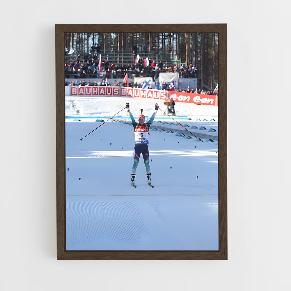 ap-world biathlon championships-4 cadre Bois foncé