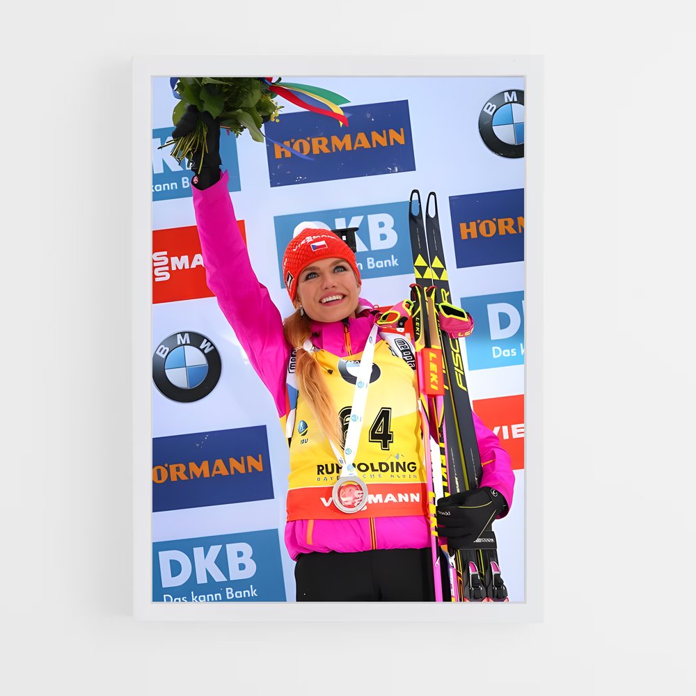 ap-world cup biathlon-1 cadre Blanc