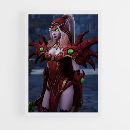 ap-world of warcraft-9 cadre Blanc