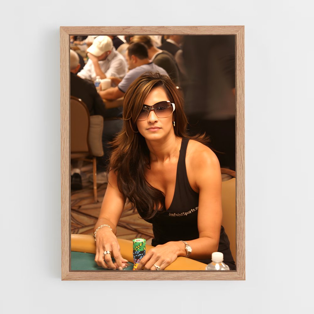 ap-world series of poker-1 cadre Bois clair
