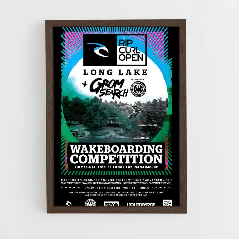 ap-world wake association-3 cadre Bois foncé