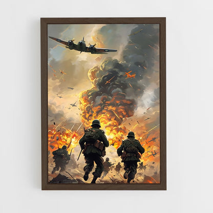 ap-world war 2-2 cadre Bois foncé
