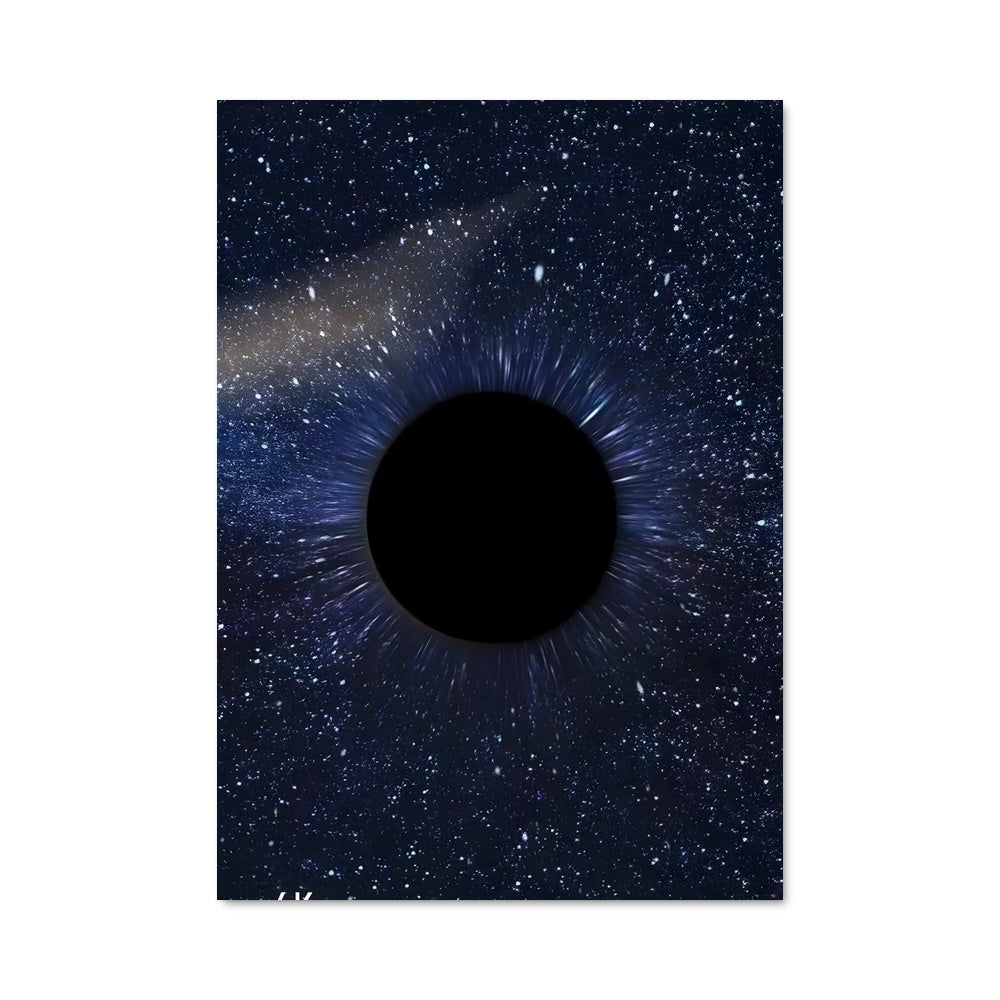 Poster Au Coeur du Trou Noir