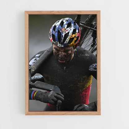 ap-wout van aert-1 cadre Bois clair
