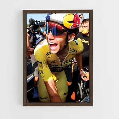 ap-wout van aert-4 cadre Bois foncé