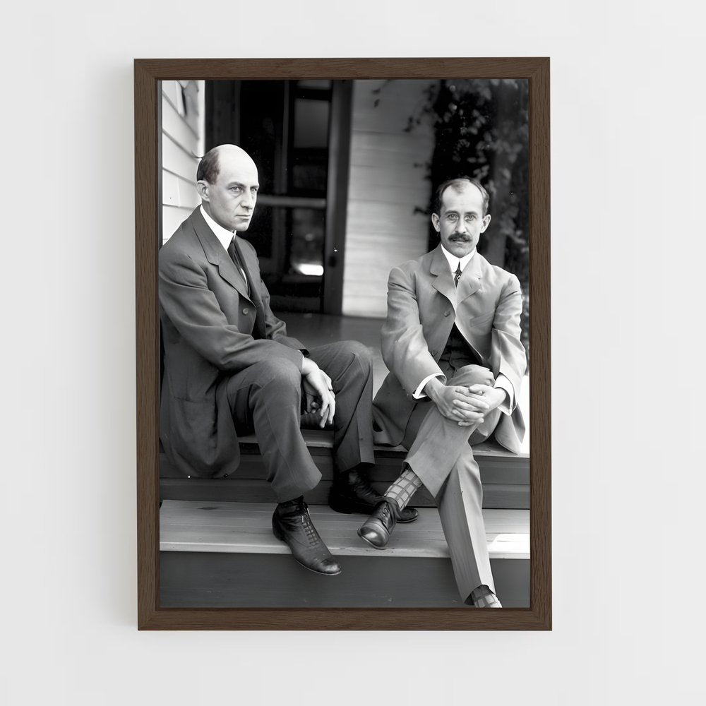 ap-wright brothers-2 cadre Bois foncé