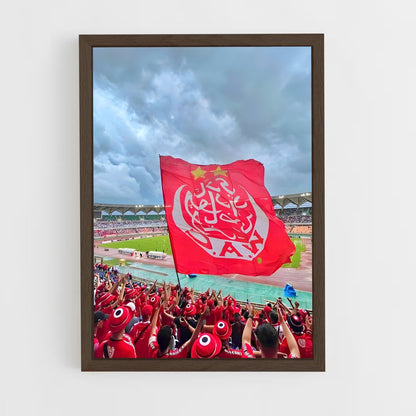 ap-wydad casablanca-1 cadre Bois foncé