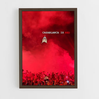 ap-wydad casablanca-10 cadre Bois foncé