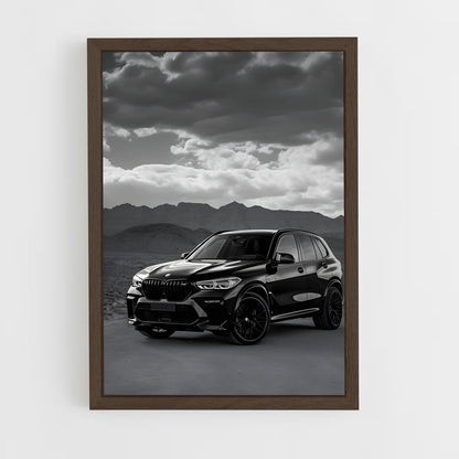 ap-x4m-3 cadre Bois foncé