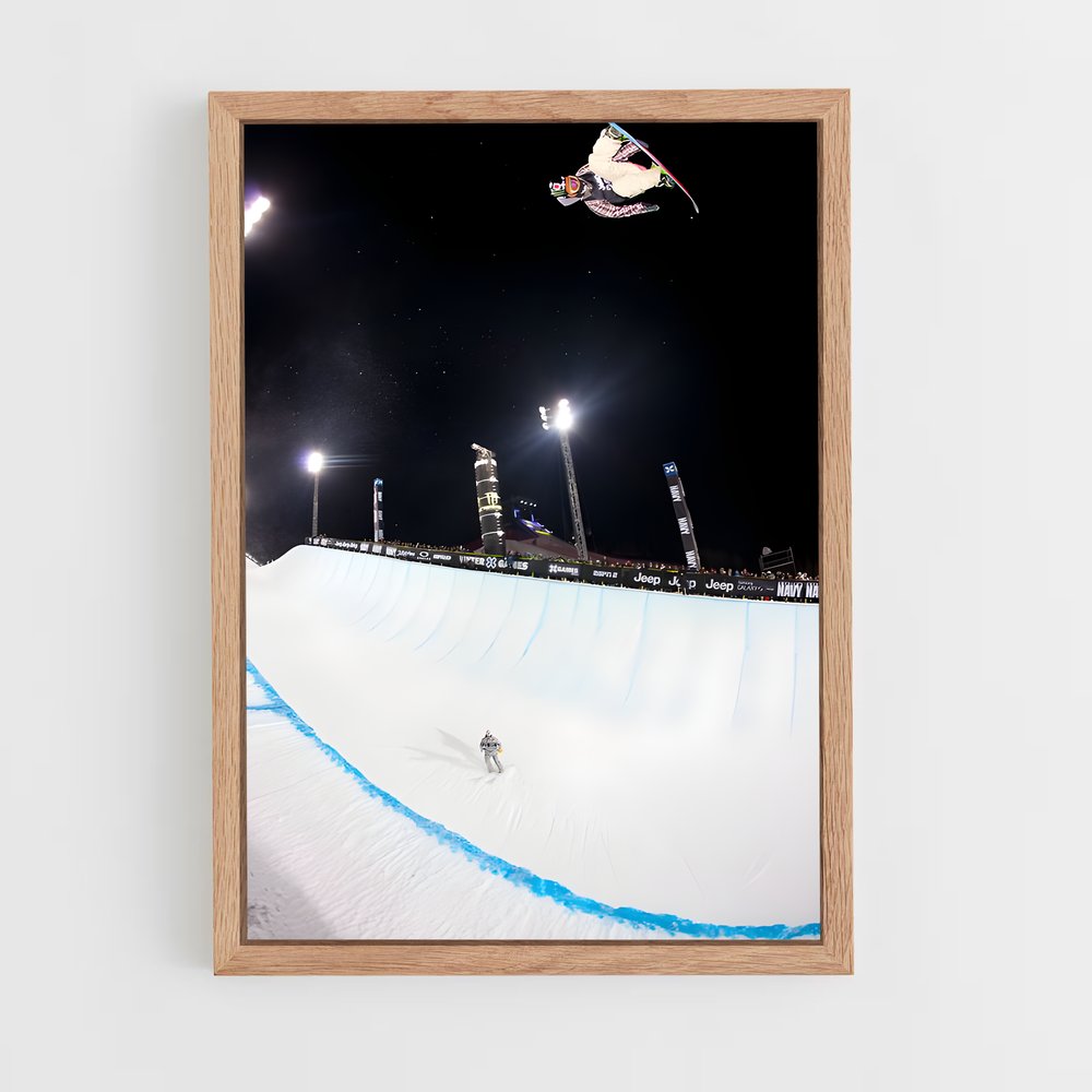 ap-x games snowboarding-1 cadre Bois clair