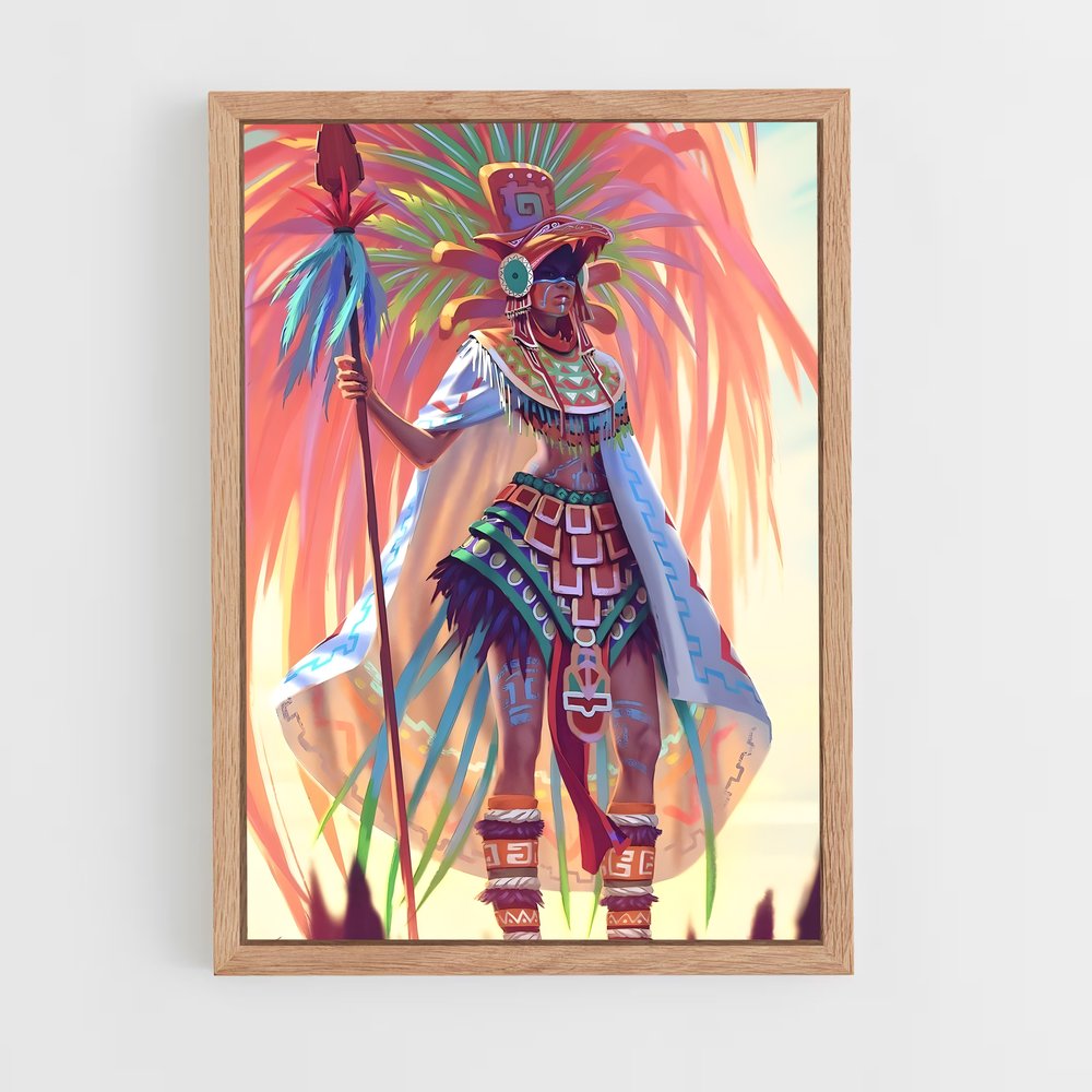 ap-xochiquetzal-6 cadre Bois clair