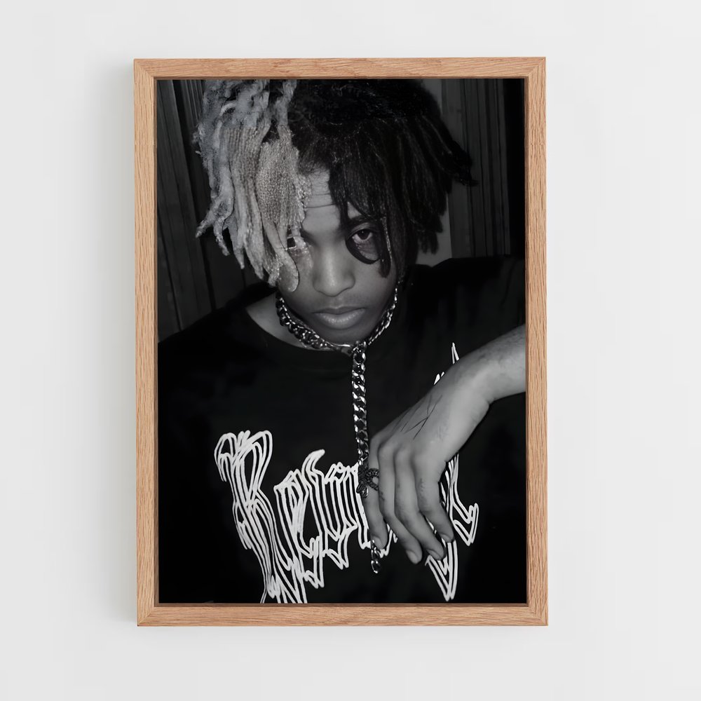 ap-xxxtentacion-1 cadre Bois clair
