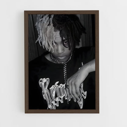 ap-xxxtentacion-1 cadre Bois foncé