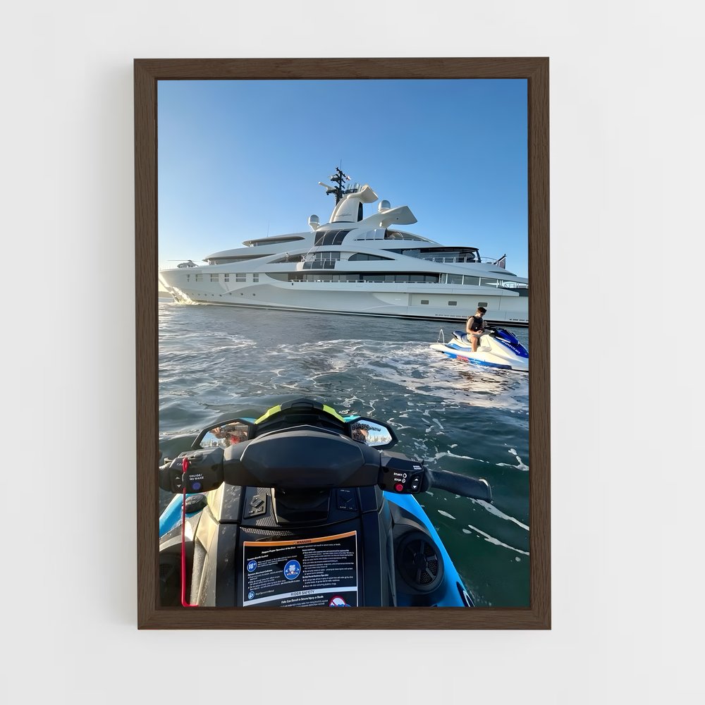 ap-yachts-7 cadre Bois foncé