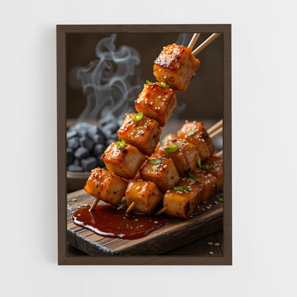 ap-yakitori-2 cadre Bois foncé