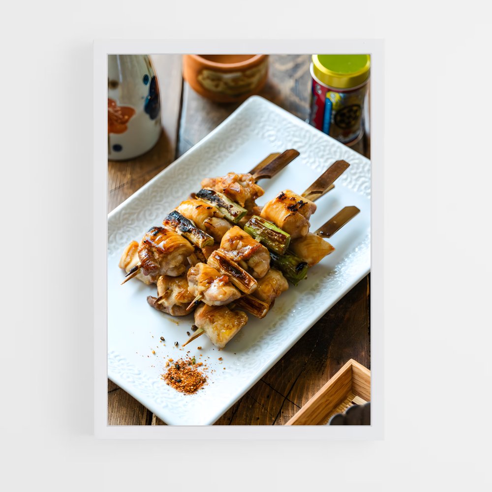 ap-yakitori-4 cadre Blanc
