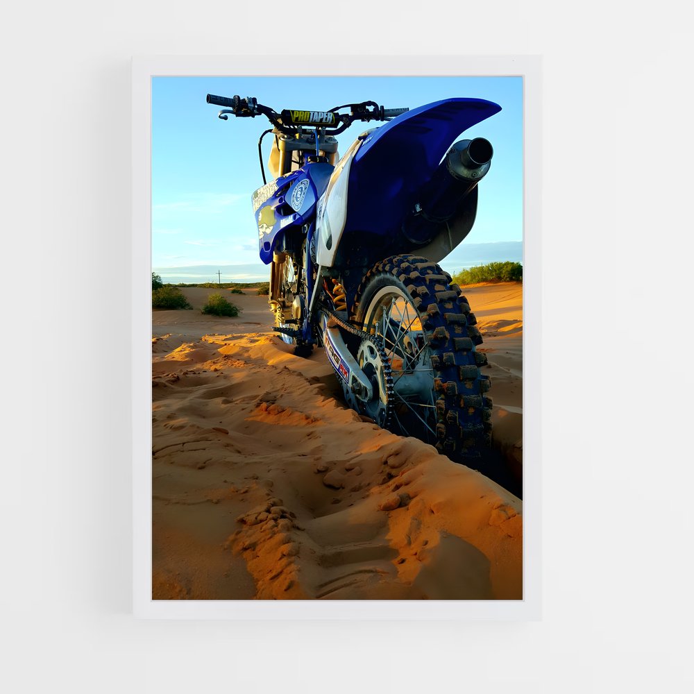 ap-yamaha yz250f-1 cadre Blanc