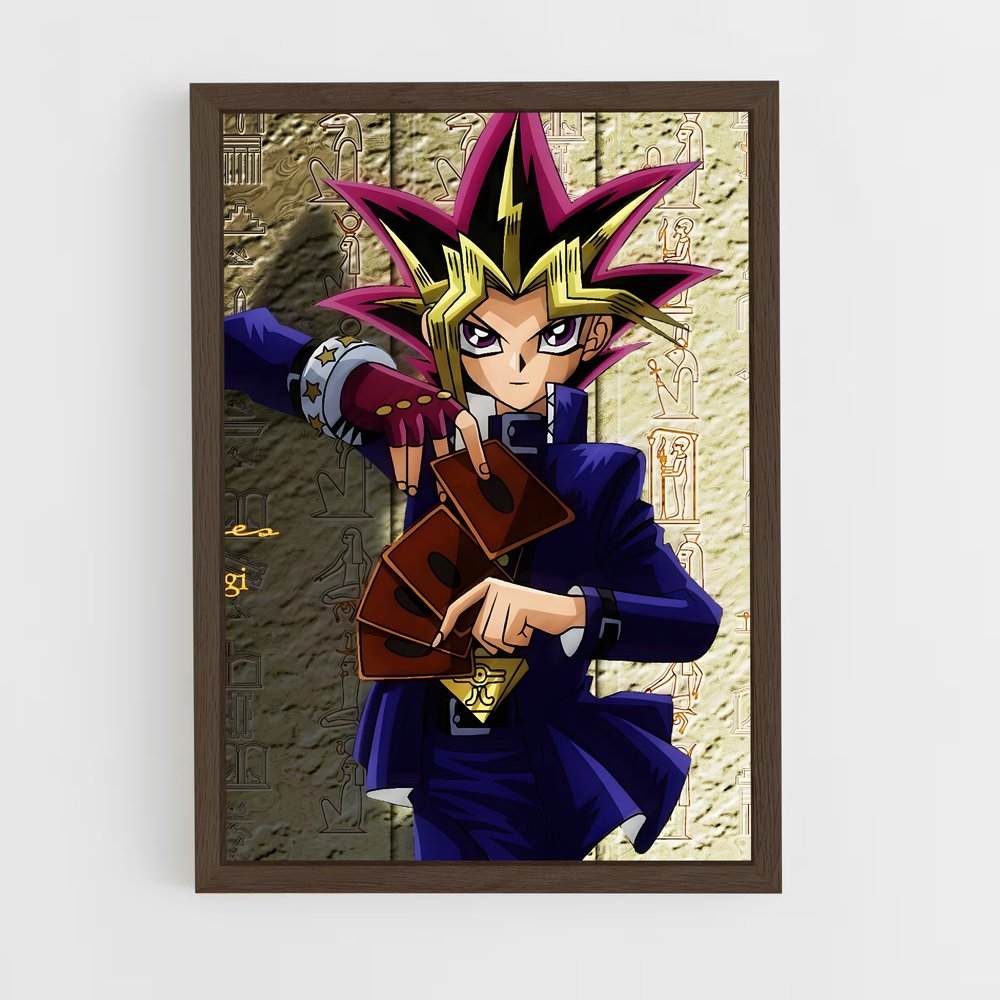 ap-yami yugi-6 cadre Bois foncé