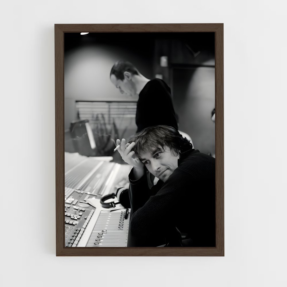 ap-yann tiersen-1 cadre Bois foncé