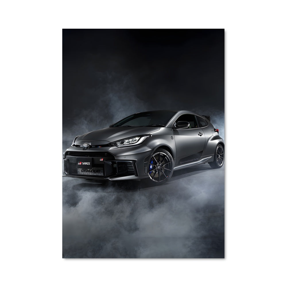 Poster Yaris en Fumée