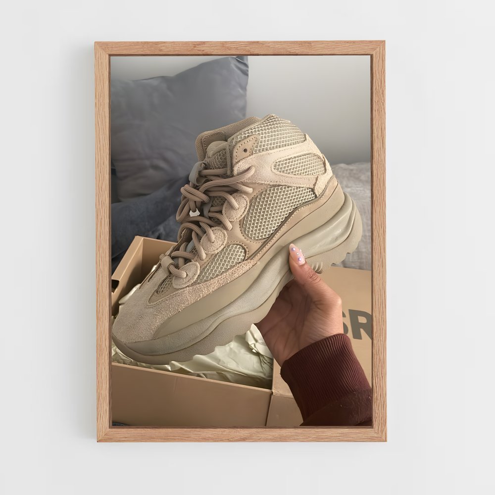 ap-yeezy-4 cadre Bois clair