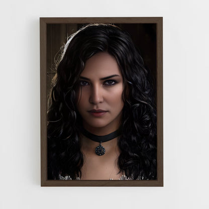 ap-yennefer-2 cadre Bois foncé
