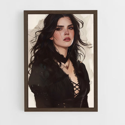 ap-yennefer-5 cadre Bois foncé