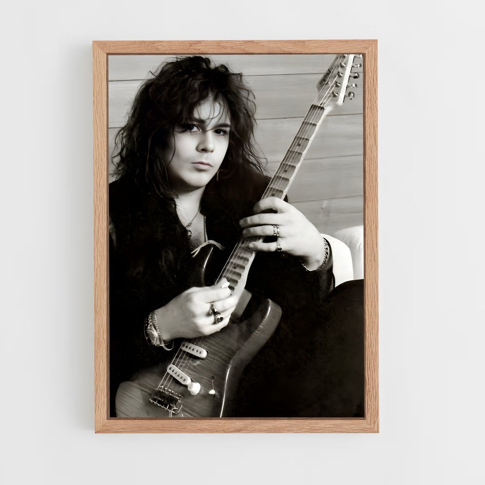 ap-yngwie malmsteen-2 cadre Bois clair