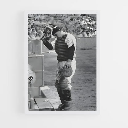 ap-yogi berra-2 cadre Blanc