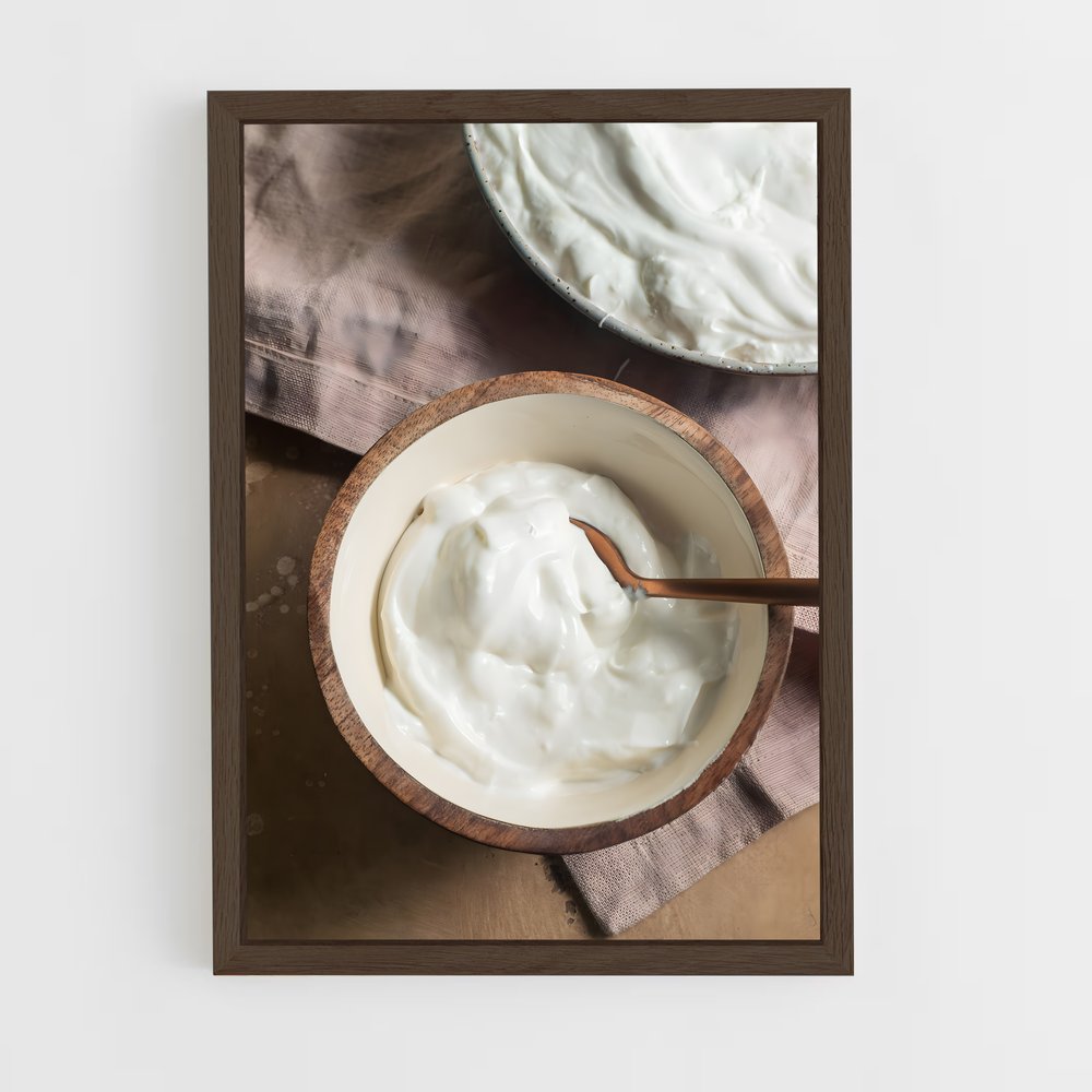 ap-yogurt-1 cadre Bois foncé