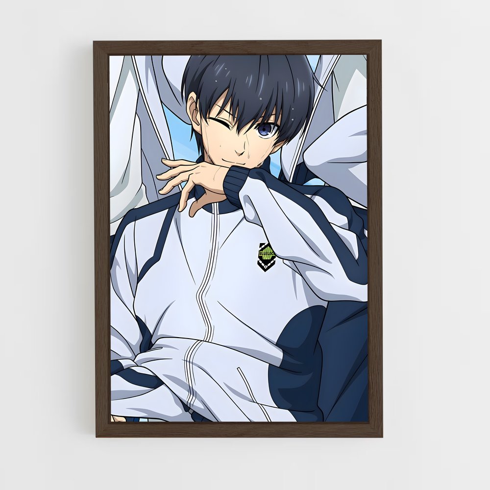 ap-yoichi isagi-3 cadre Bois foncé