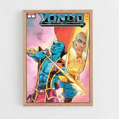 ap-yondu guardians-4 cadre Bois clair