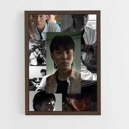 ap-yoon gwi nam-2 cadre Bois foncé