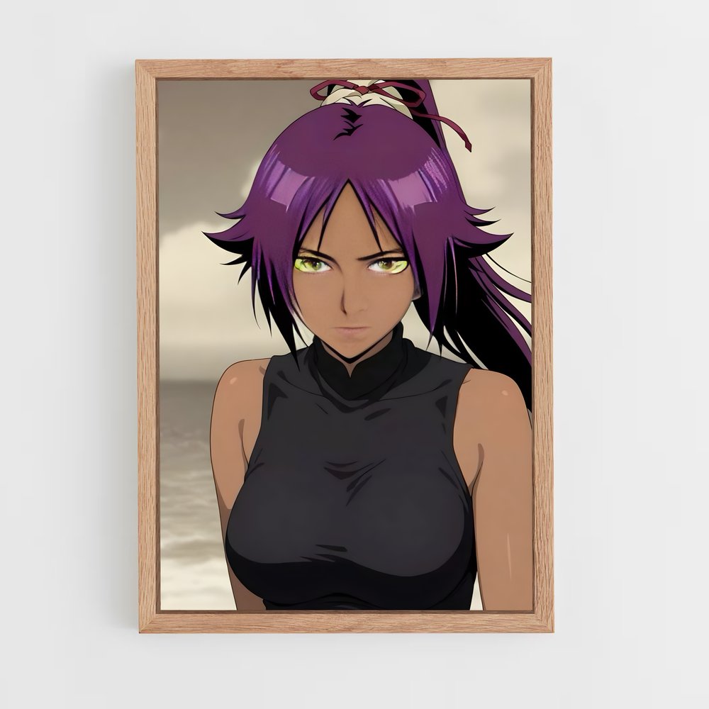 ap-yoruichi shihoin-5 cadre Bois clair