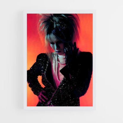 ap-yoshiki x japan-5 cadre Blanc