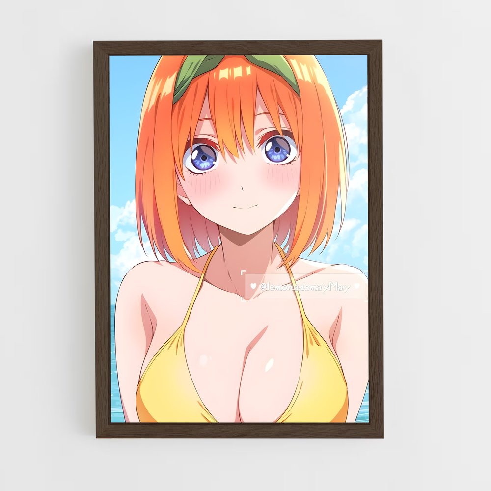 ap-yotsuba nakano-3 cadre Bois foncé