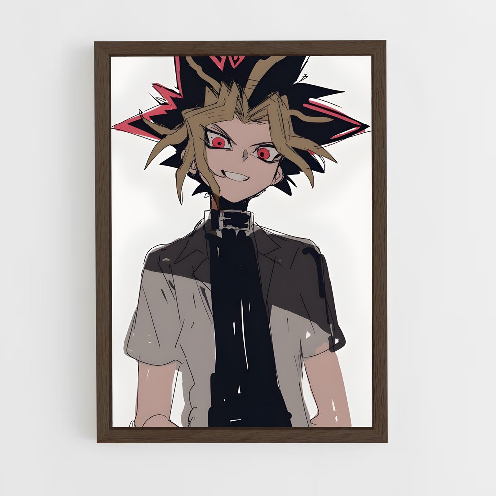 ap-yugi muto-2 cadre Bois foncé